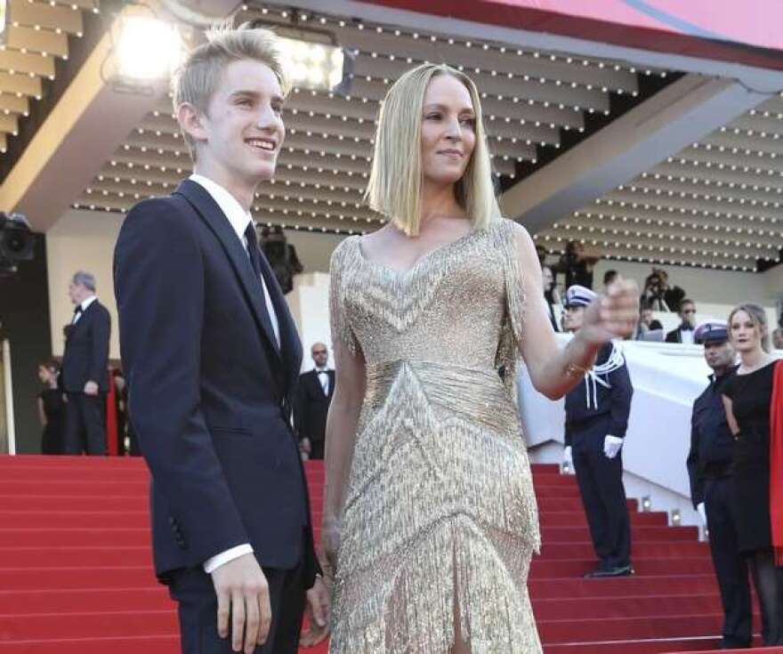 Δείτε την Ούμα Θέρμαν με τον 17χρονο γιο της 