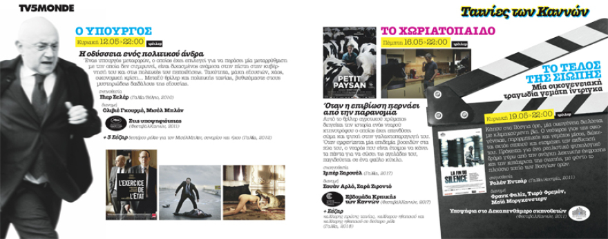 Αφιέρωμα στο φεστιβάλ Καννών