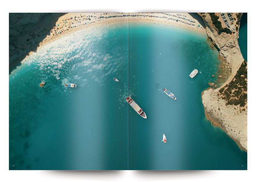 «Greece by Drone»: Ο ταλαντούχος φωτογράφος Κώστας Σπαθής μιλάει για το λεύκωμα