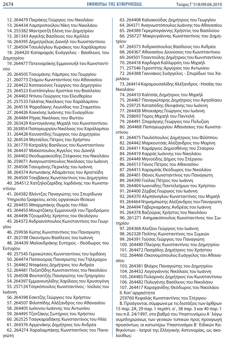  Δείτε το ΦΕΚ: Τον Απρίλιο διόρισαν την Κατερίνα Παναγοπούλου «πρέσβυ εκ προσωπικοτήτων»
