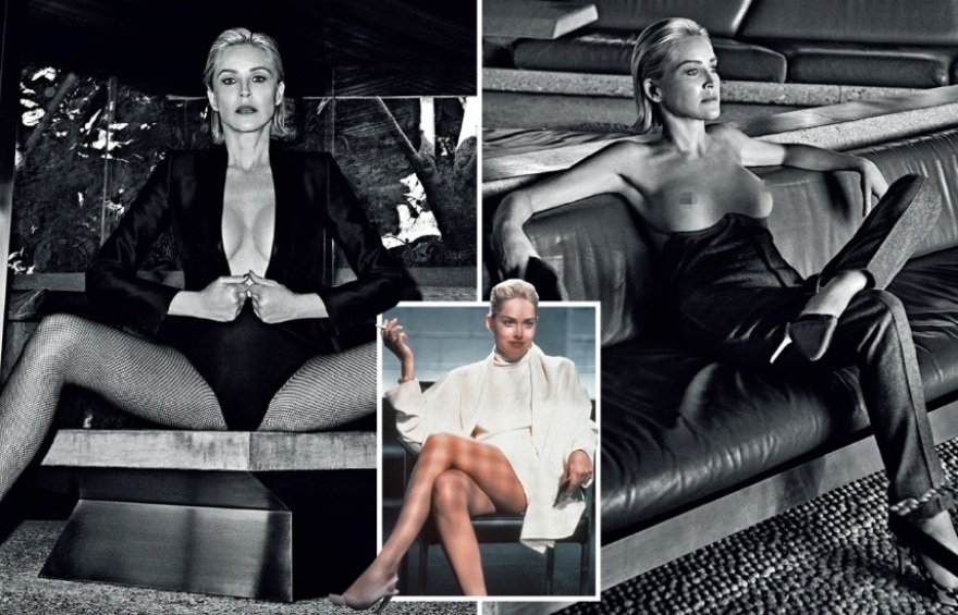 H Σάρον Στόουν στη Vogue: Ποζάρει γυμνή και έχει ακόμα το «Βασικό Ένστικτο»