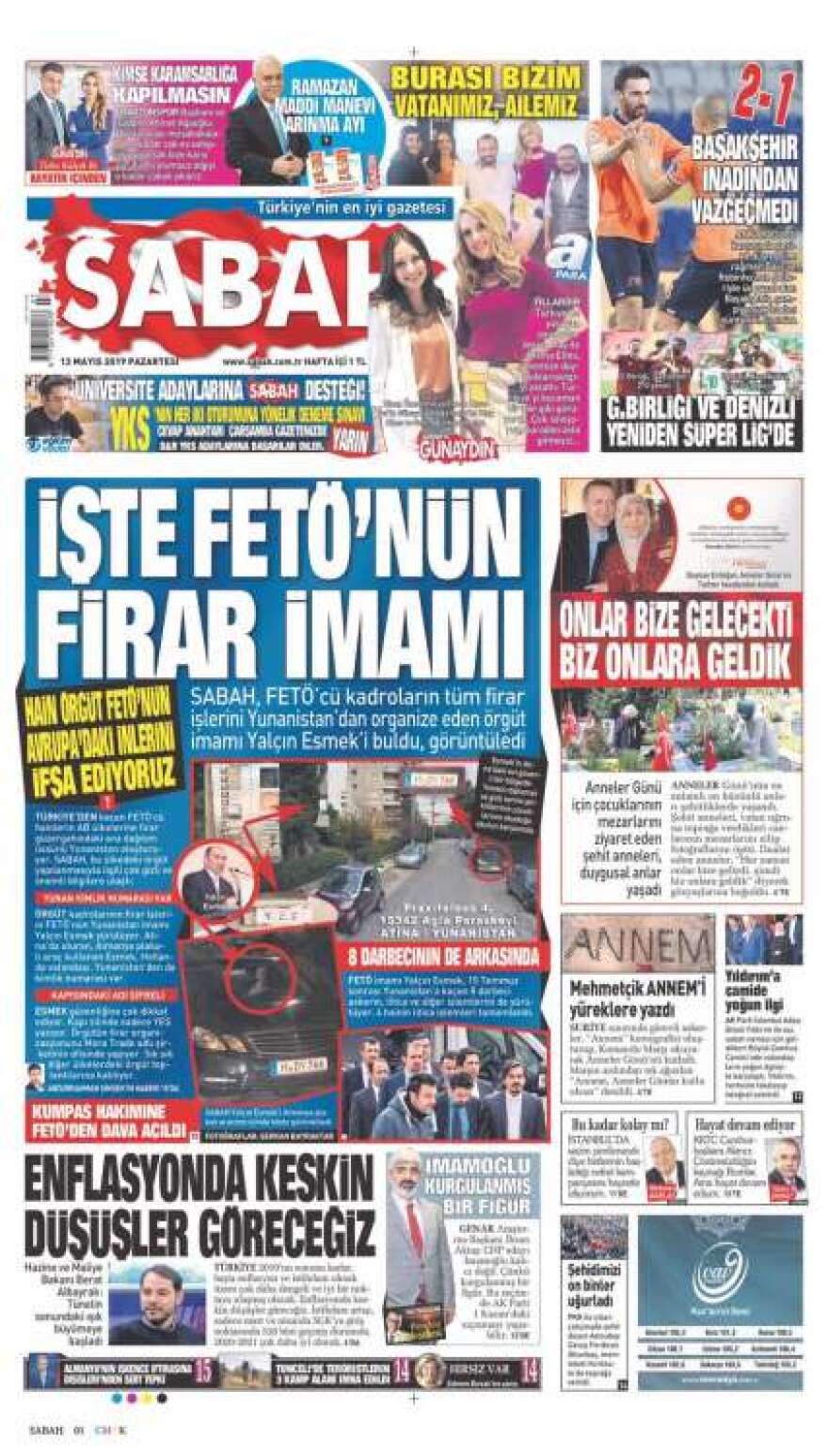 Η Sabah «ανακάλυψε» ηγετικό στέλεχος των γκιουλενιστών στην Αθήνα