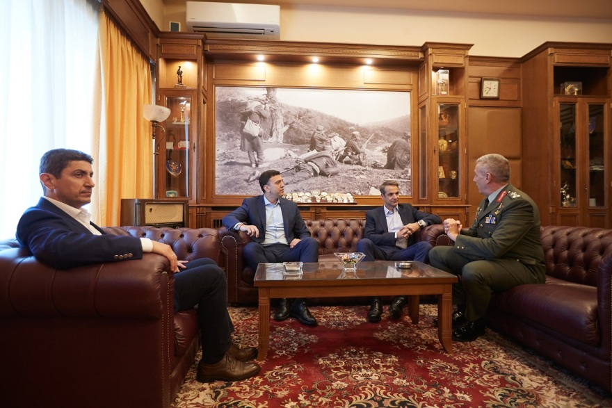 Μήνυμα Μητσοτάκη στην Τουρκία από την 1η Στρατιά: Στις προκλήσεις απαντάμε με σταθερότητα