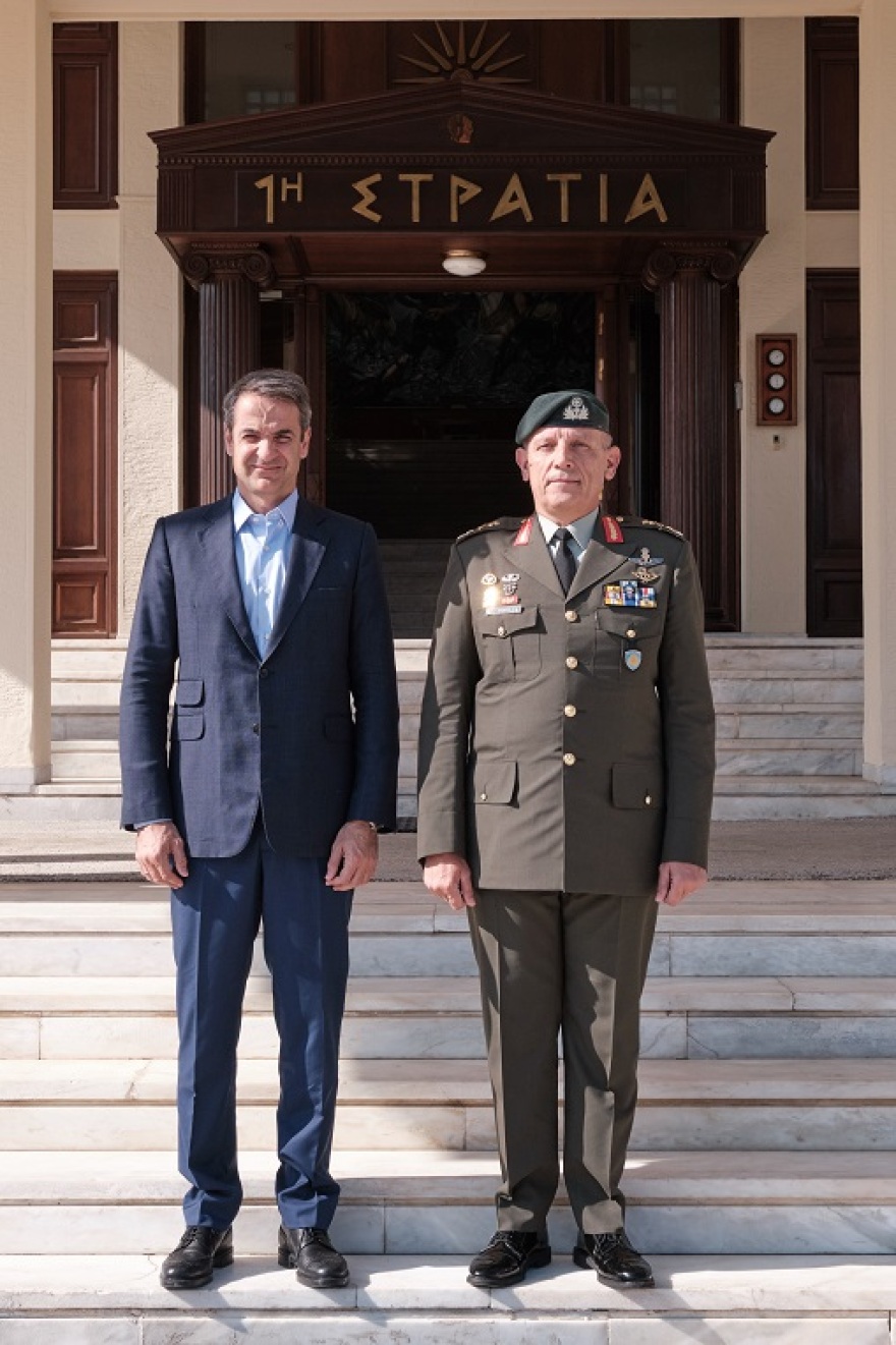 Μήνυμα Μητσοτάκη στην Τουρκία από την 1η Στρατιά: Στις προκλήσεις απαντάμε με σταθερότητα