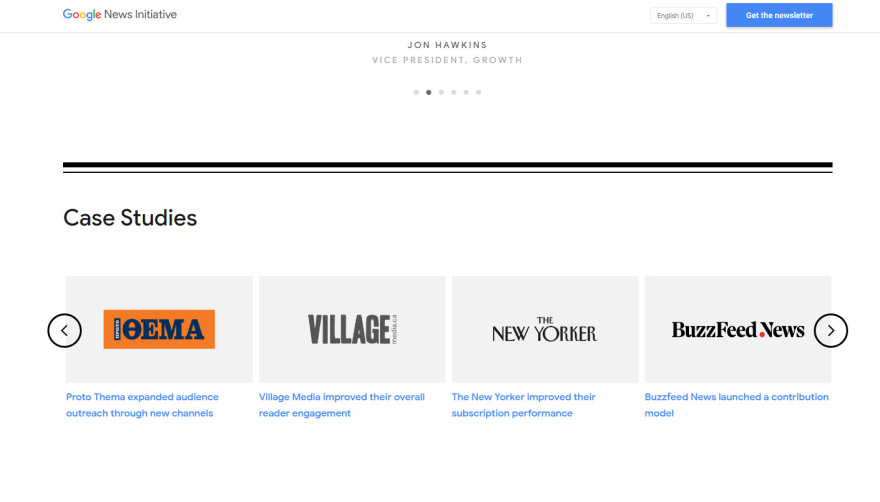 Το protothema.gr ξανά case study για τη Google - Μαζί με μεγαθήρια όπως New York Times και Washington Post!