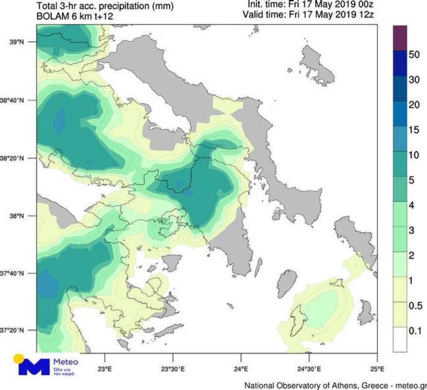 Καιρός τώρα: Ισχυρή καταιγίδα σαρώνει την Αττική - Δείτε βίντεο και φωτογραφίες