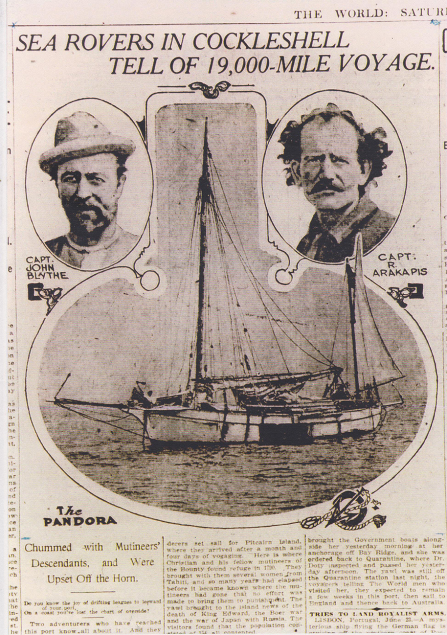 Πέτρος Αραπάκης: Ο Μανιάτης θαλασσοπόρος που έκανε τον γύρο του κόσμου με ένα 12μετρο σκάφος