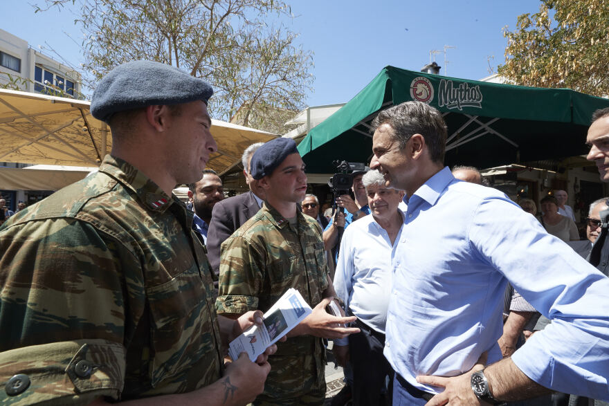 Μητσοτάκης από Κρήτη: Όσο ο Τσίπρας επιμένει να διχάζει, εγώ θα ενώνω και θα μιλάω για το μέλλον