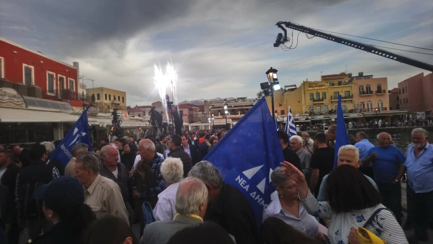 Μητσοτάκης από τα Χανιά: Αφετηρία της μεγάλης πολιτικής αλλαγής η 26η Μαΐου