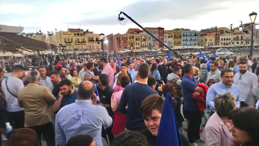 Μητσοτάκης από τα Χανιά: Αφετηρία της μεγάλης πολιτικής αλλαγής η 26η Μαΐου