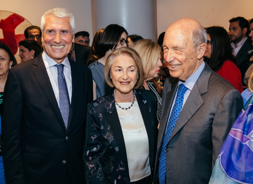 Λαμπερά εγκαίνια της έκθεσης «Αλέκος Φασιανός-Βαγγέλης Χρόνης, 30 Χρόνια Φιλίας, Ζωγραφική και Ποίηση»