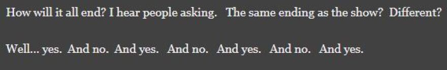 George R.R. Martin: Το τέλος του Game of Thrones στα βιβλία μπορεί να είναι διαφορετικό