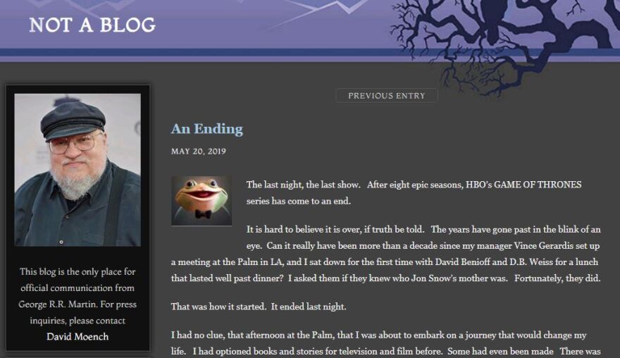 George R.R. Martin: Το τέλος του Game of Thrones στα βιβλία μπορεί να είναι διαφορετικό