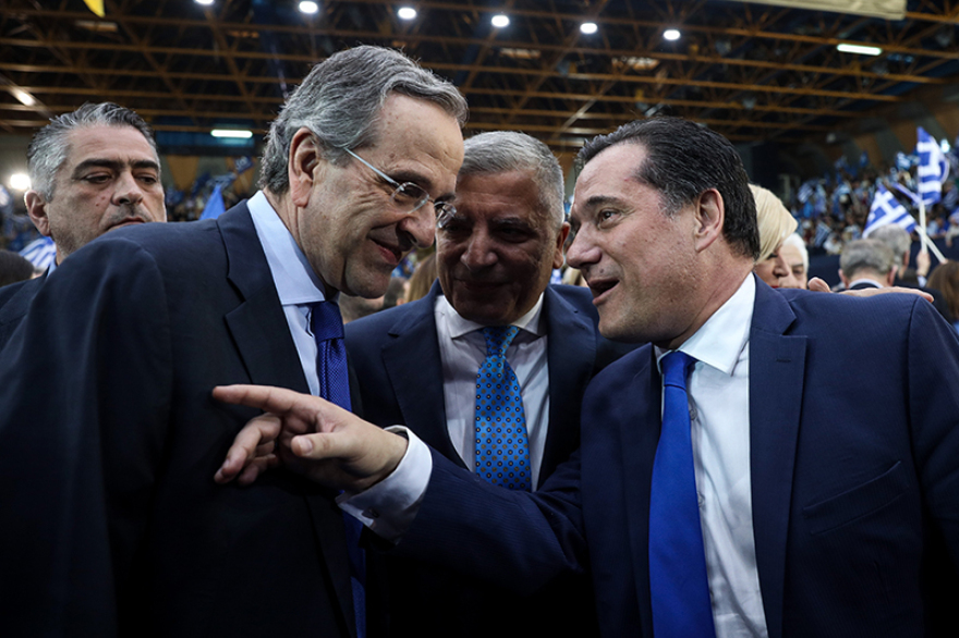 Φωτογραφίες: Περιστέρι- Θεσσαλονίκη: Η «μάχη» των πόλεων στις συγκεντρώσεις Μητσοτάκη - Τσίπρα