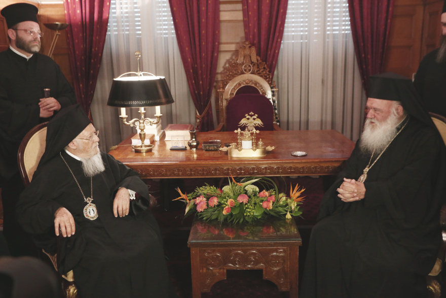 Οικουμενικός Πατριάρχης σε Αρχιεπίσκοπο Ιερώνυμο: «Το αίμα νερό δεν γίνεται»