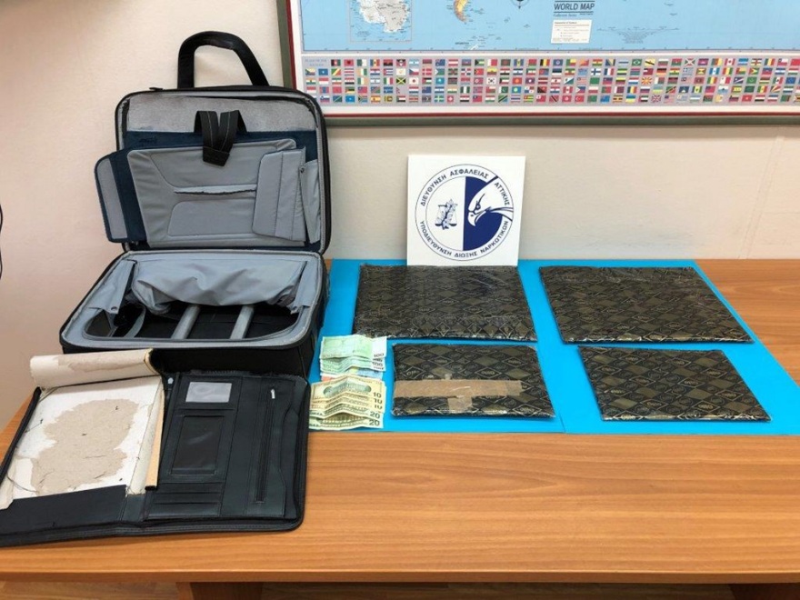 «Ελ. Βενιζέλος»: 76χρονος Γερμανός είχε μαζί του 4 κιλά ηρωίνη!