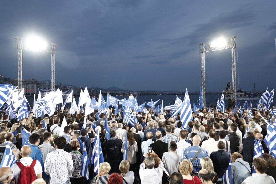 Μητσοτάκης από Θεσσαλονίκη: Καθαρή νίκη για τη μεγάλη πολιτική αλλαγή