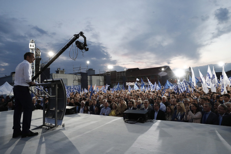 Μητσοτάκης από Θεσσαλονίκη: Καθαρή νίκη για τη μεγάλη πολιτική αλλαγή