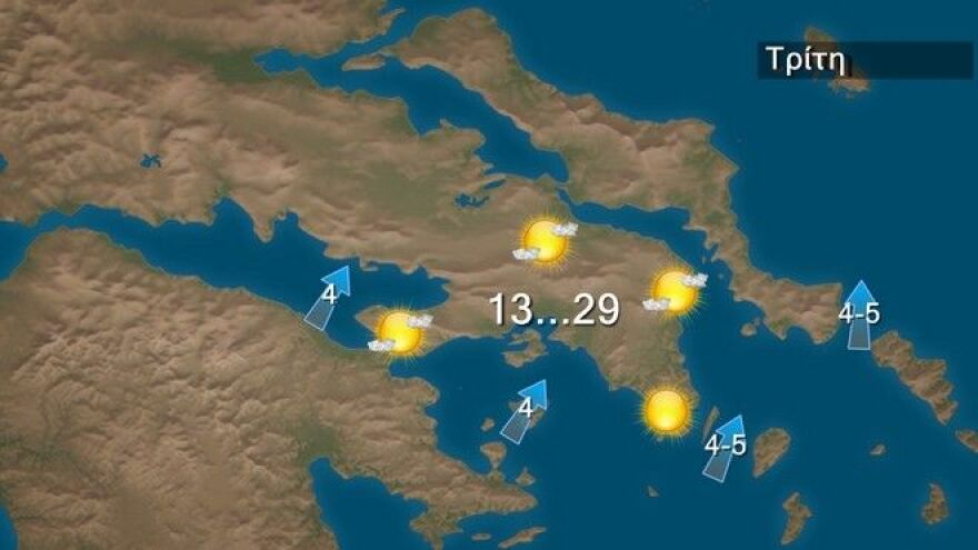 Ο καιρός σήμερα: Ζέστη και αφρικανική σκόνη - Δείτε πού θα βρέξει