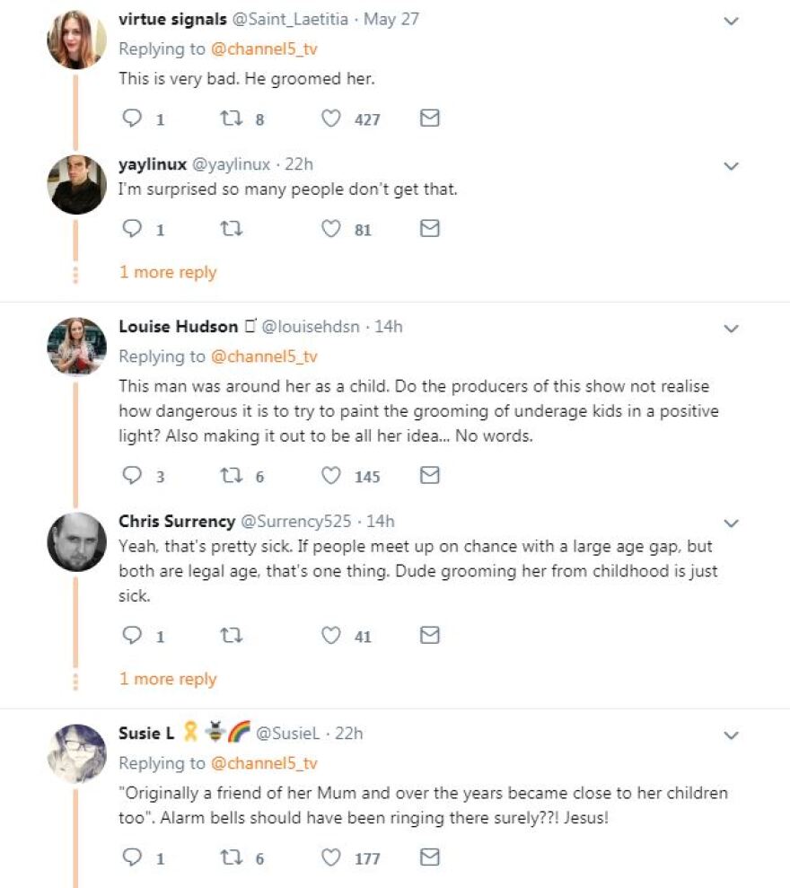 Οργή για βρετανική εκπομπή που παρουσίασε τη σχέση 44χρονου με 16χρονη ως «έρωτα με διαφορά ηλικίας»