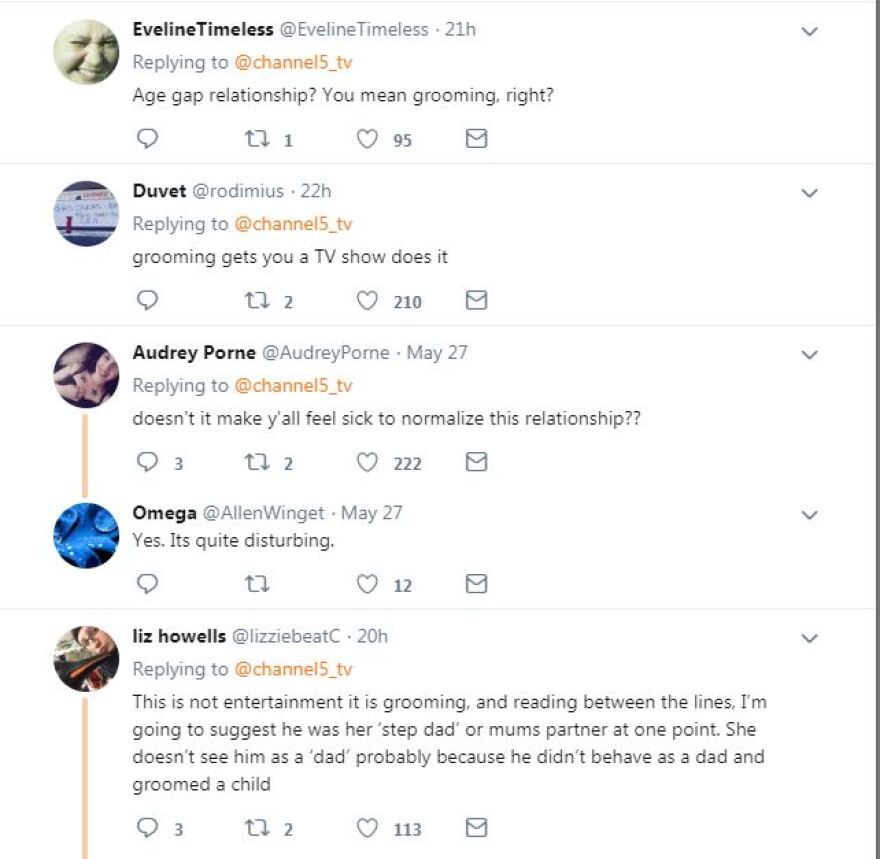 Οργή για βρετανική εκπομπή που παρουσίασε τη σχέση 44χρονου με 16χρονη ως «έρωτα με διαφορά ηλικίας»