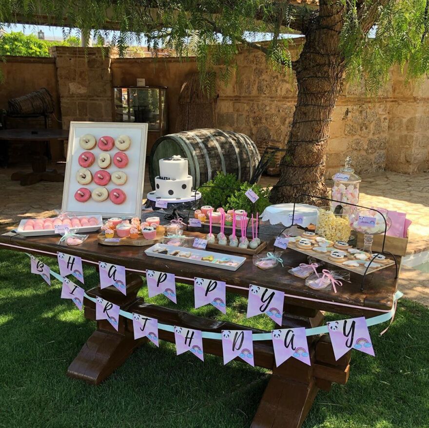 Σταματίνα Τσιμτσιλή: Παιδικό πάρτι- υπερπαραγωγή για τις κόρες της