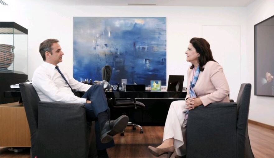 Μητσοτάκης με υποψήφιους περιφερειάρχες: Να εκλεγούν άνθρωποι που πιστεύουν στο πρόγραμμα της ΝΔ