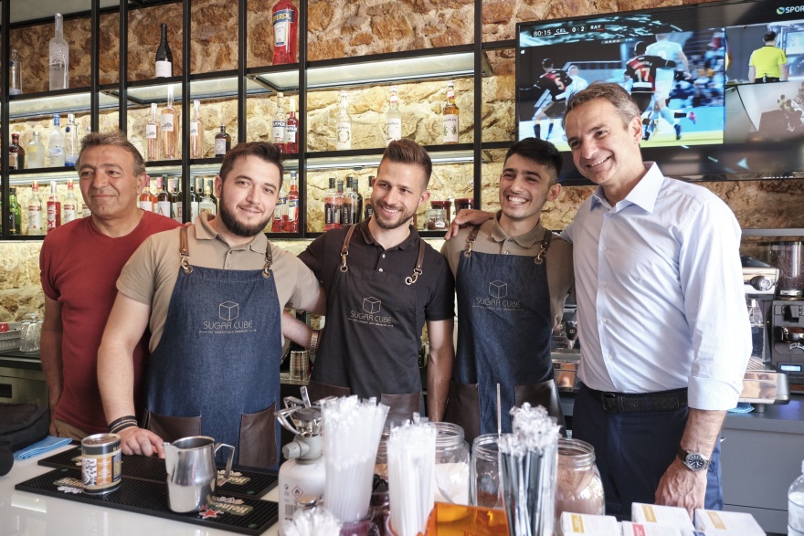 Μητσοτάκης στο Αιγάλεω: Η ΝΔ είναι το κόμμα των νέων - Θα είμαστε πρώτοι και στα Δυτικά