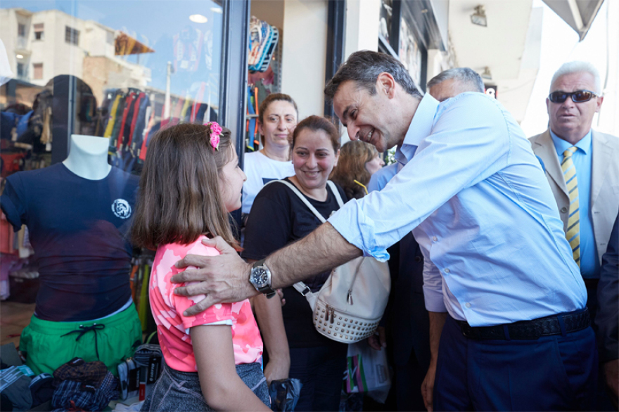 Μητσοτάκης στο Αιγάλεω: Η ΝΔ είναι το κόμμα των νέων - Θα είμαστε πρώτοι και στα Δυτικά