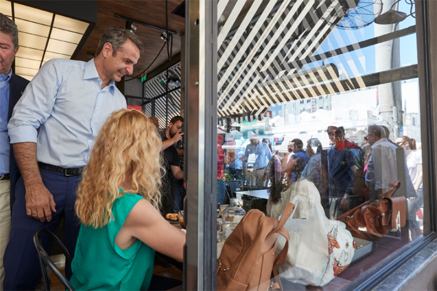 Μητσοτάκης στο Αιγάλεω: Η ΝΔ είναι το κόμμα των νέων - Θα είμαστε πρώτοι και στα Δυτικά