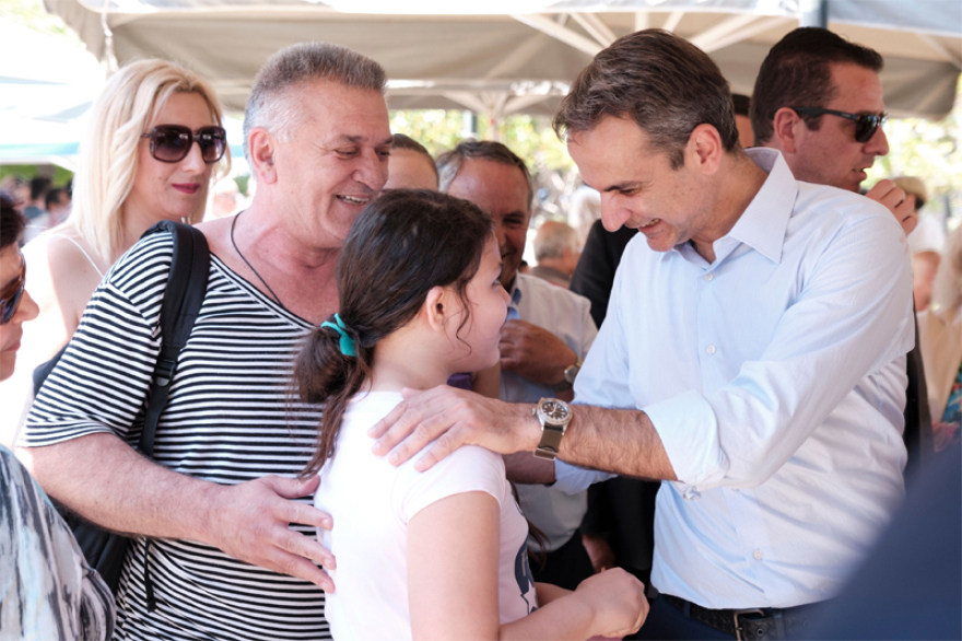 Μητσοτάκης στο Αιγάλεω: Η ΝΔ είναι το κόμμα των νέων - Θα είμαστε πρώτοι και στα Δυτικά