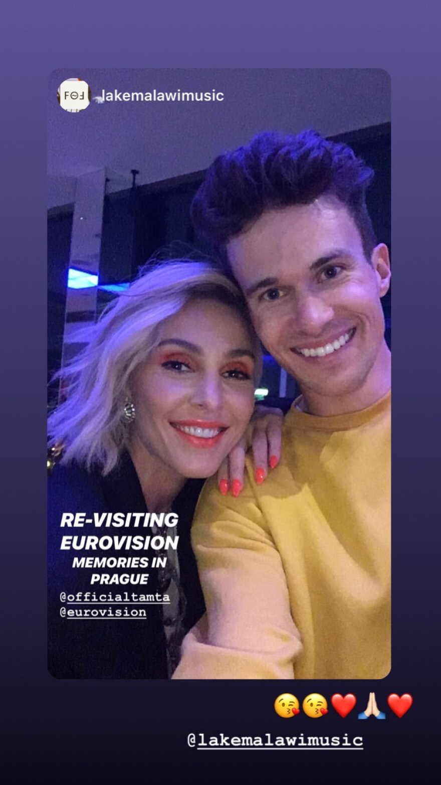 Η Τάμτα άρχισε περιοδεία στην Ευρώπη