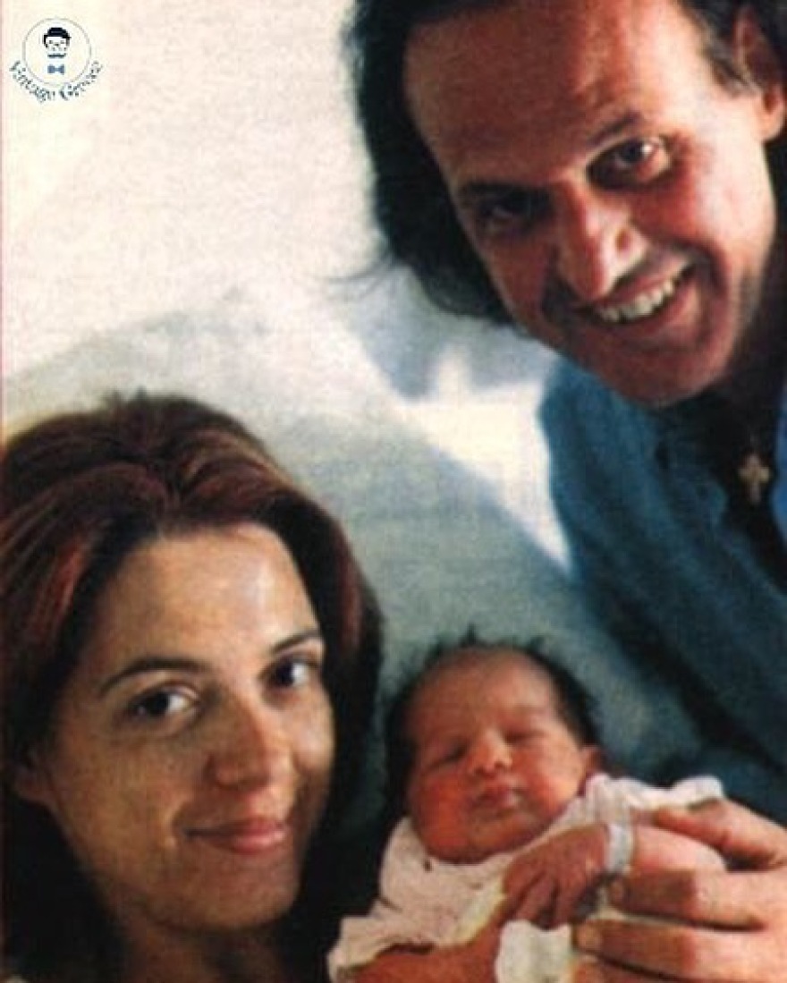 Ελένη Ράντου: Η φωτογραφία με τον Βασίλη Παπακωνσταντίνου μέσα από το μαιευτήριο