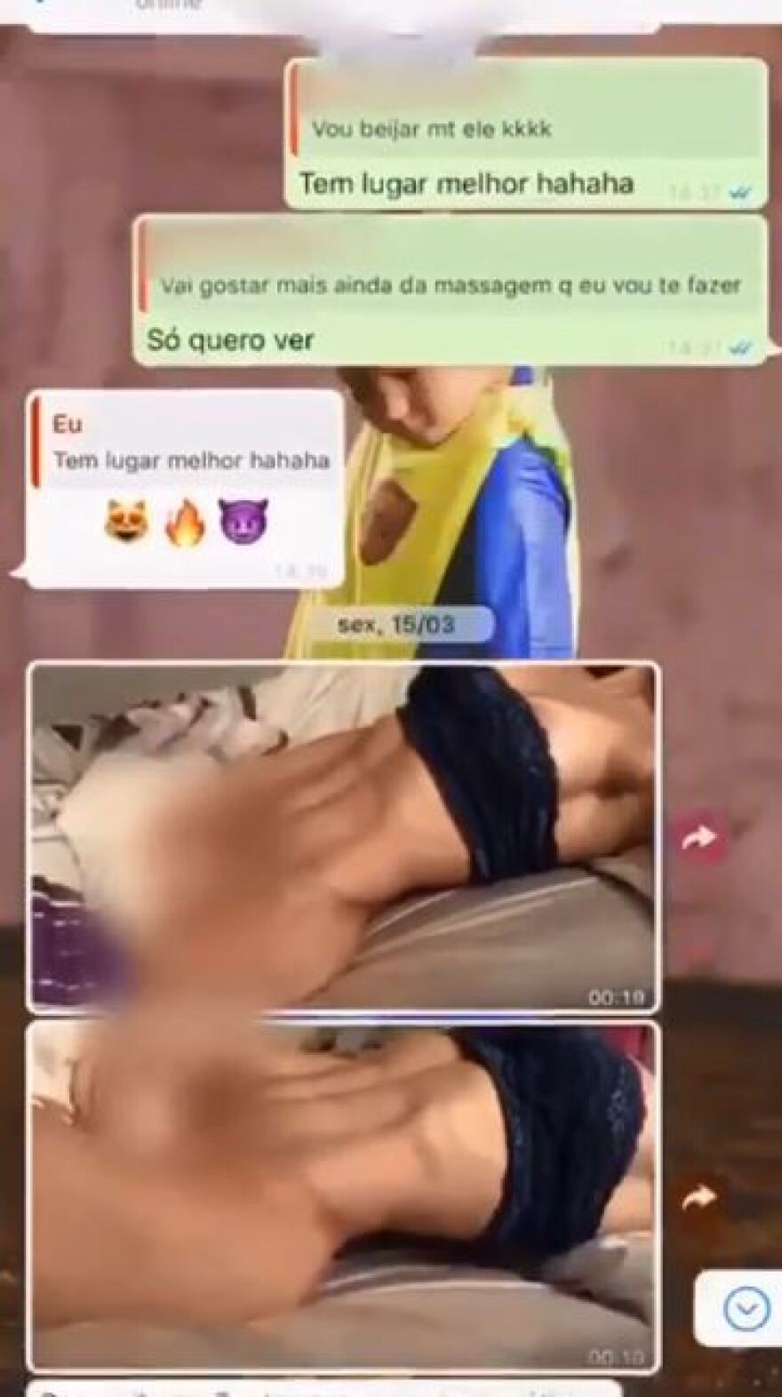 Ο Νεϊμάρ απαντά στην καταγγελία του βιασμού ποστάροντας τολμηρές φώτο που του έστειλε το «θύμα»