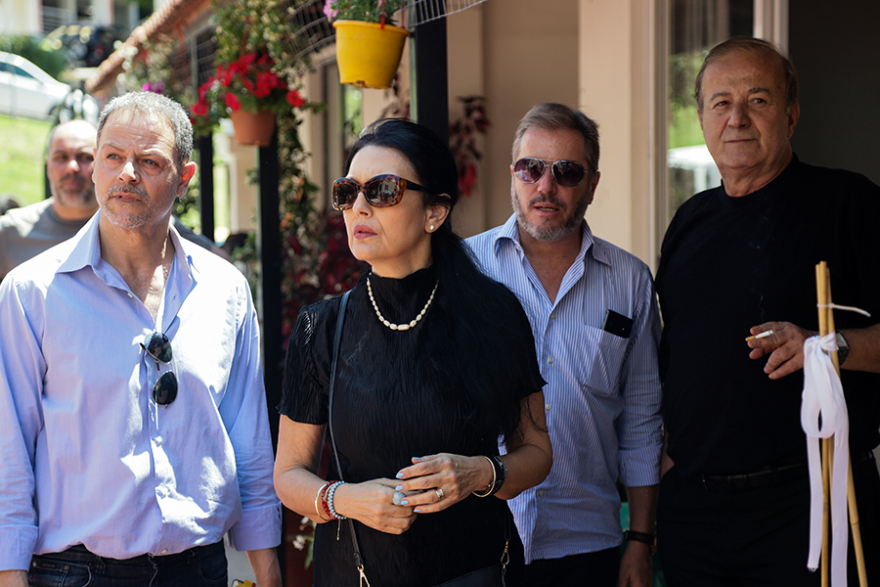 Θλίψη στο τελευταίο αντίο στον  Κώστα Ευριπιώτη 