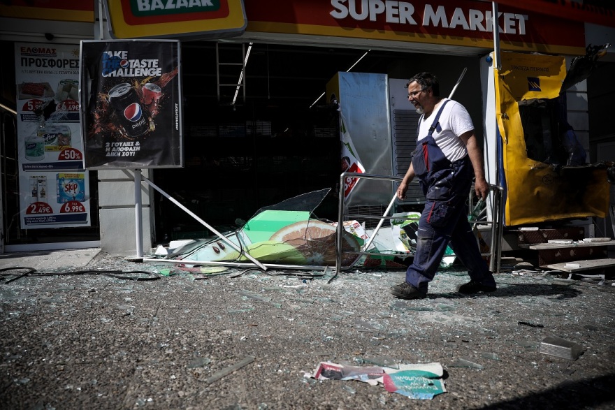 Έκρηξη σε ΑΤΜ στην Ηλιούπολη