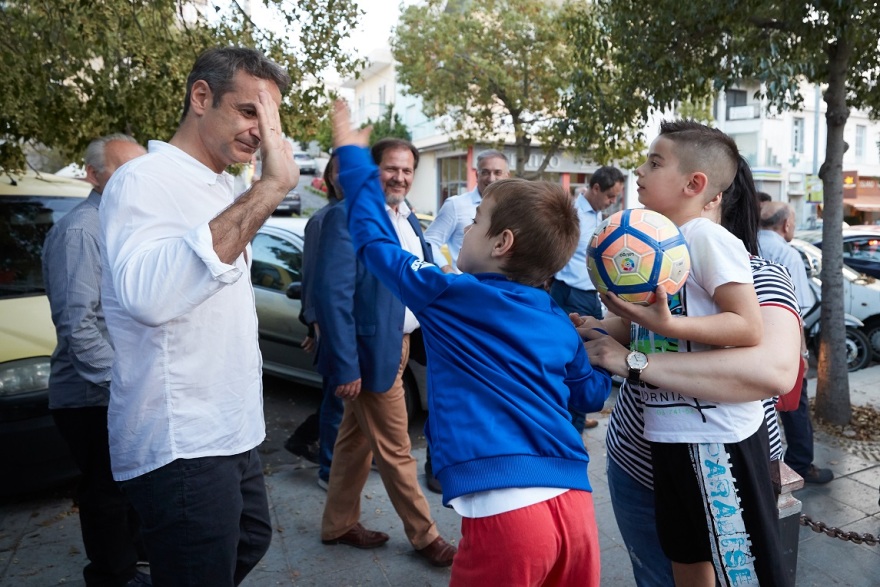 Μητσοτάκης στο Κερατσίνι: Θα είμαι στο πλευρό όλων των δημάρχων 