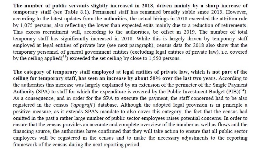 Συμβασιούχοι: Η Κομισιόν είχε εντοπίσει το «πάρτι» από τον Φεβρουάριο 