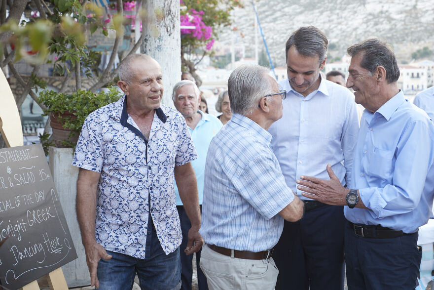 Μήνυμα ενότητας και σταθερότητας έστειλε ο Κυριάκος Μητσοτάκης από το Καστελόριζο
