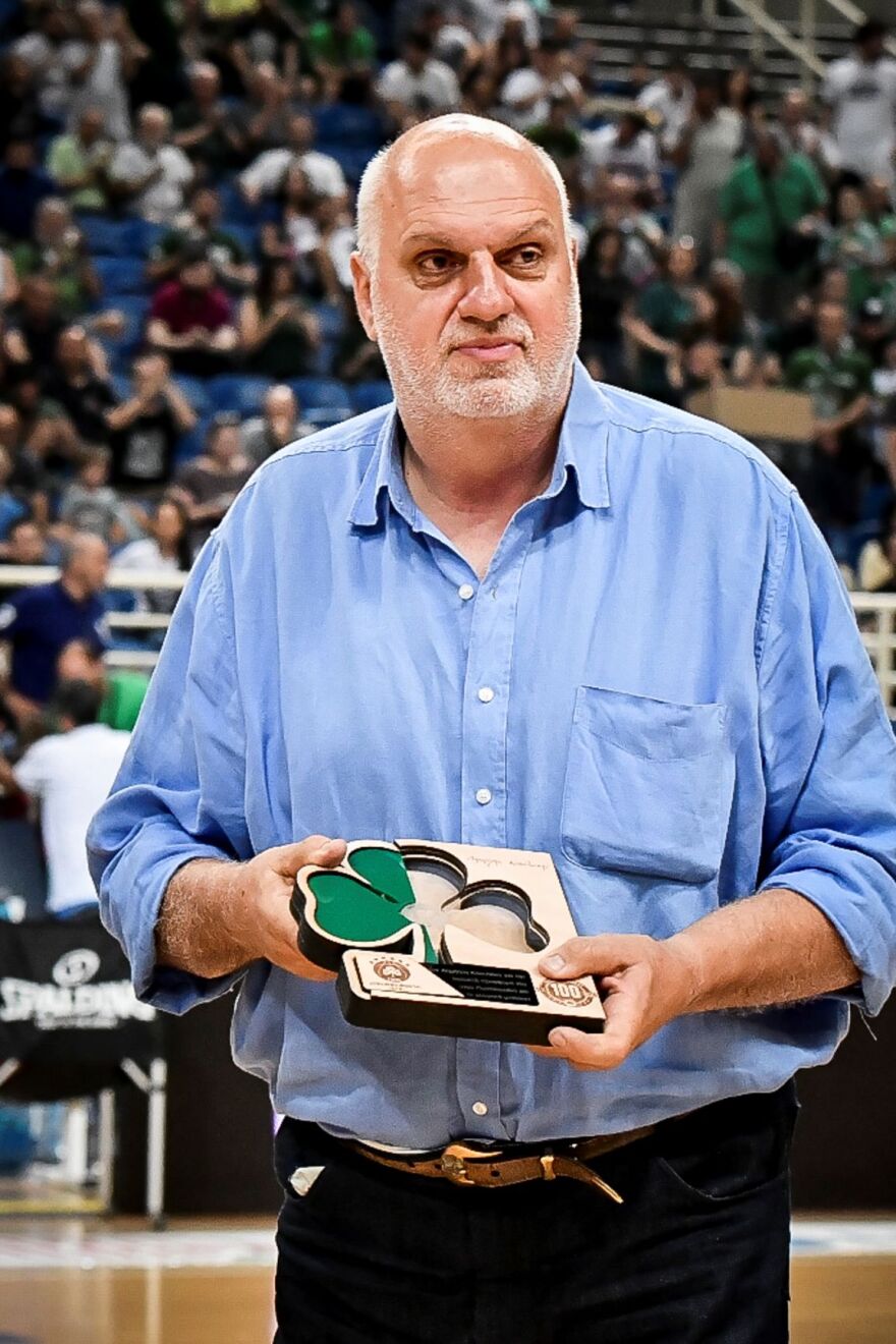 Ο Παναθηναϊκός τίμησε τον Κοκολάκη