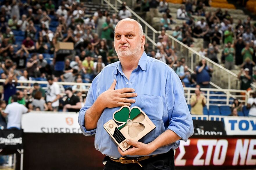 Ο Παναθηναϊκός τίμησε τον Κοκολάκη