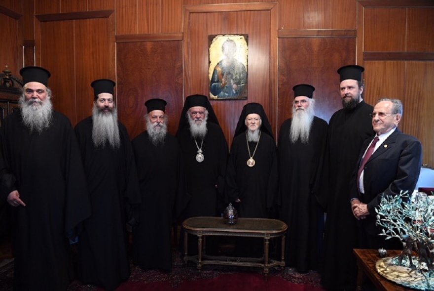 Ο Αρχιεπίσκοπος Ιερώνυμος στο Οικουμενικό Πατριαρχείο