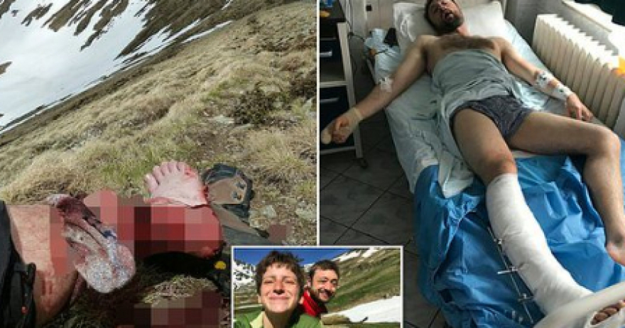 Έδωσε μπουνιά σε αρκούδα που ήθελε να τον κατασπαράξει και σώθηκε