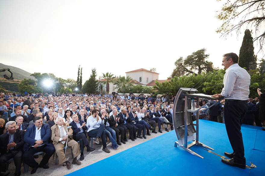 Μητσοτάκης στην Πάτρα: Ισχυρή εντολή για ανάπτυξη και αυτοδύναμη Ελλάδα 