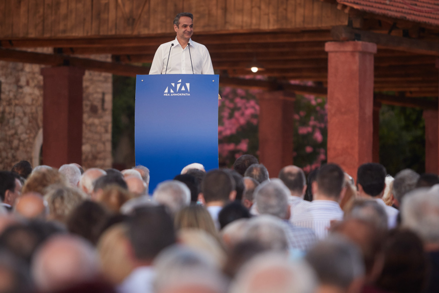 «Αυτοδύναμη Ελλάδα» το μήνυμα Μητσοτάκη για τις εκλογές της 7ης Ιουλίου 