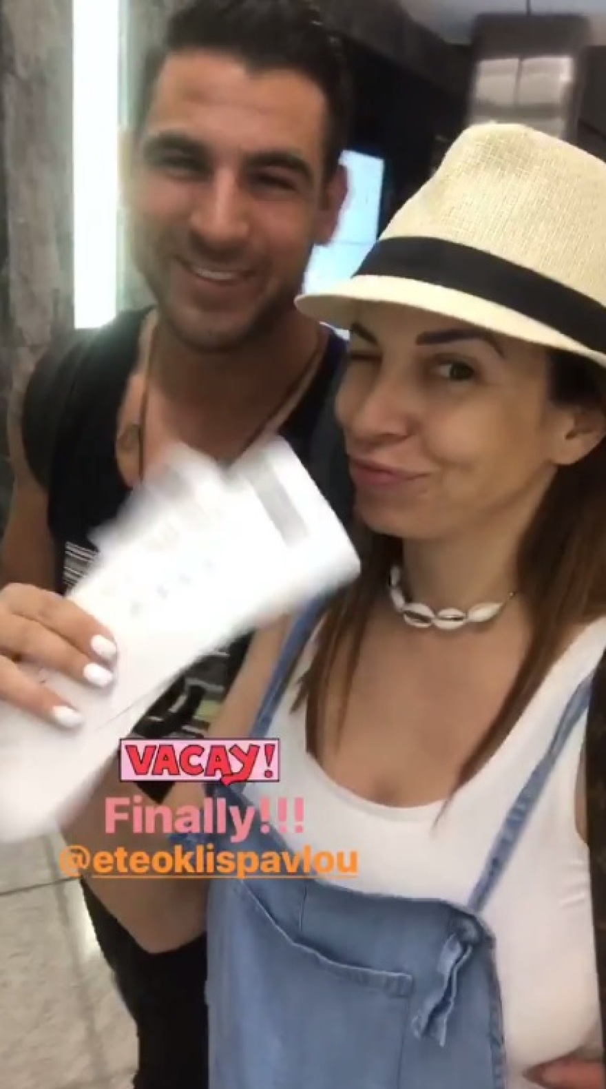 Ελένη Χατζίδου- Ετεοκλής Παύλου: Έφυγαν για τον μήνα του μέλιτος