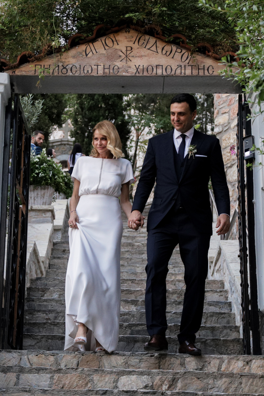 Τζένη Μπαλατσινού - Βασίλης Κικίλιας: Το άλμπουμ ενός λαμπερού γάμου