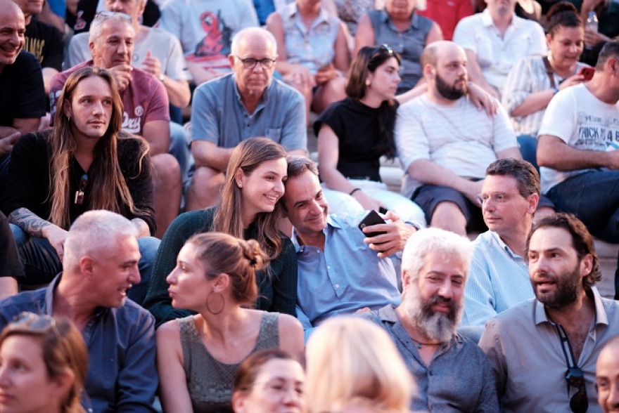 Ο Κυριάκος Μητσοτάκης συνομίλησε με τον Ίαν Άντερσον των Jethro Tull 