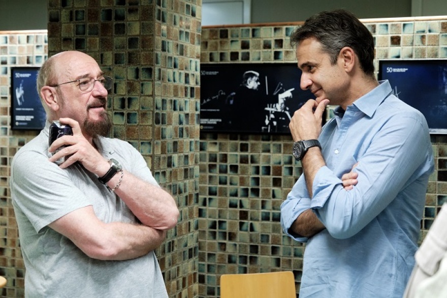 Ο Κυριάκος Μητσοτάκης συνομίλησε με τον Ίαν Άντερσον των Jethro Tull 