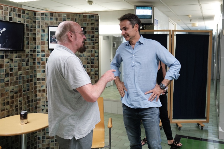 Ο Κυριάκος Μητσοτάκης συνομίλησε με τον Ίαν Άντερσον των Jethro Tull 